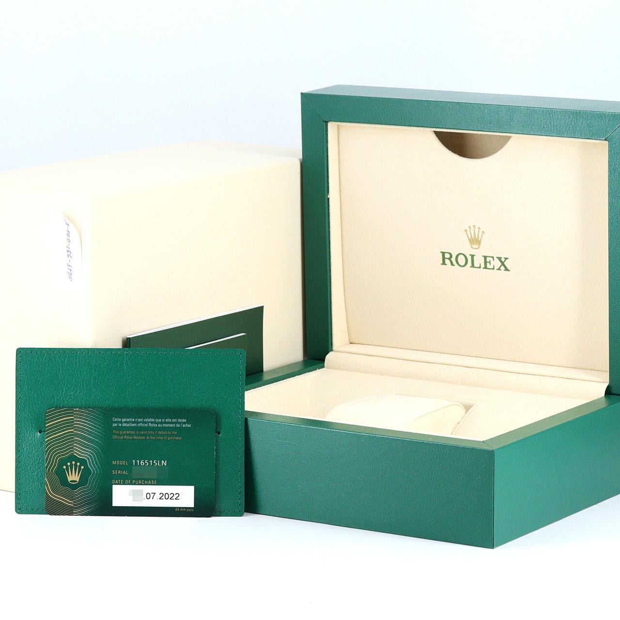 ロレックス デイトナ 116515LN PG･RG 自動巻 ランダム番