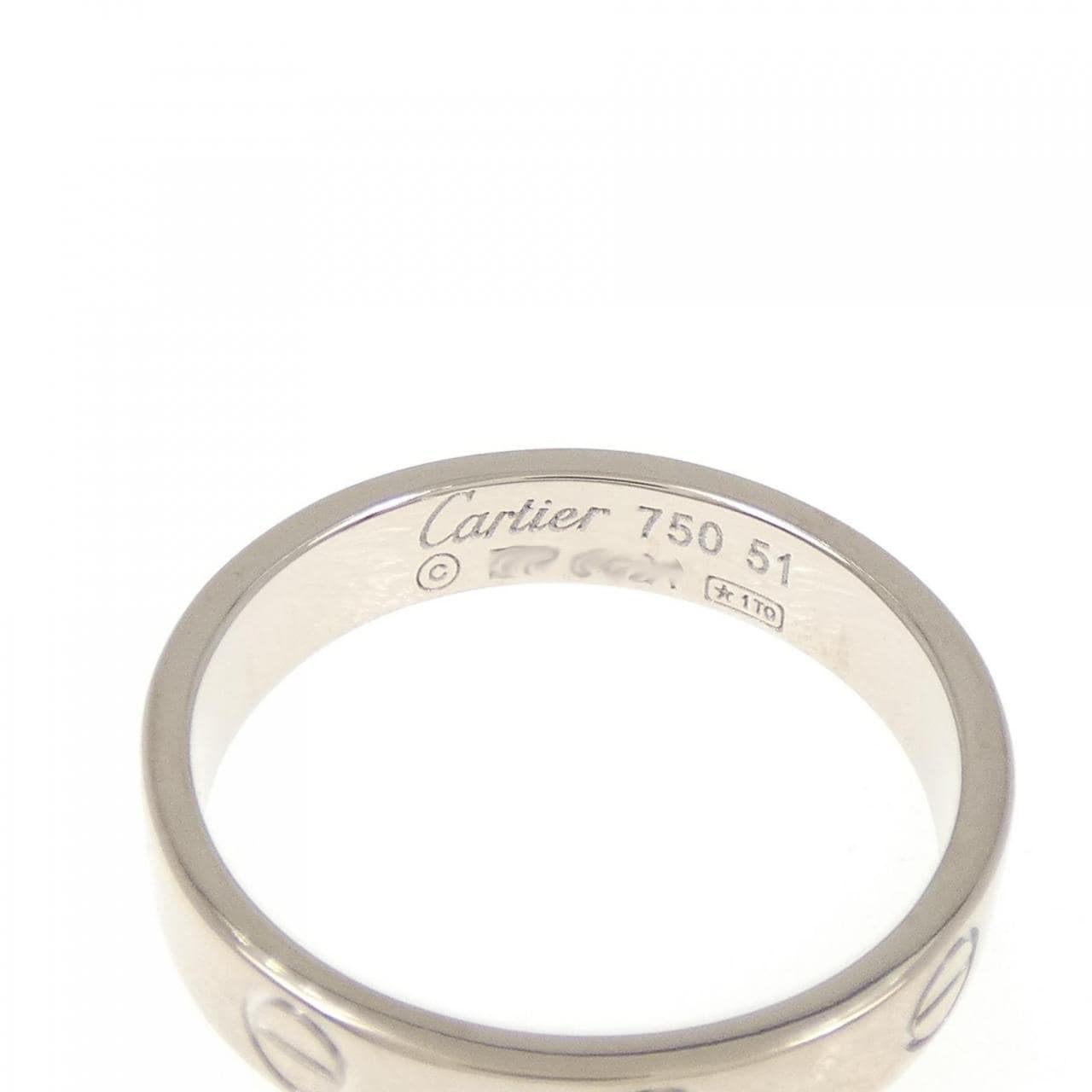 カルティエ ミニラブ リング