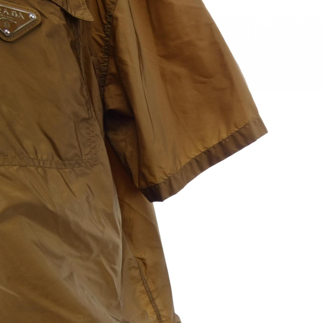 Prada PRADA三角标志SC758 SOOO 1WQ9 S/S衬衫