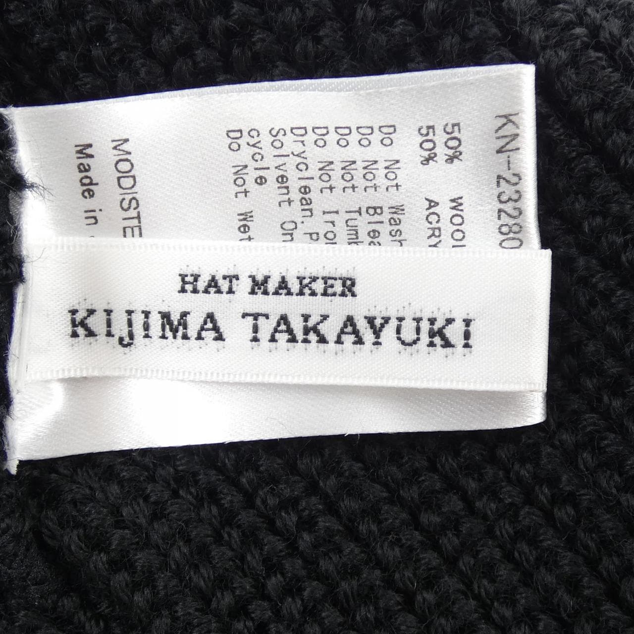 キジマタカユキ KIJIMA TAKAYUKI ニットキャップ