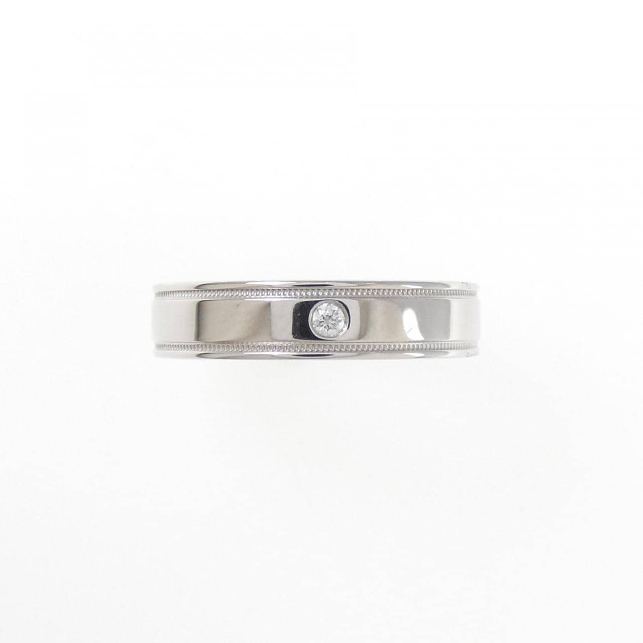 ティファニー ダブルミルグレイン リング