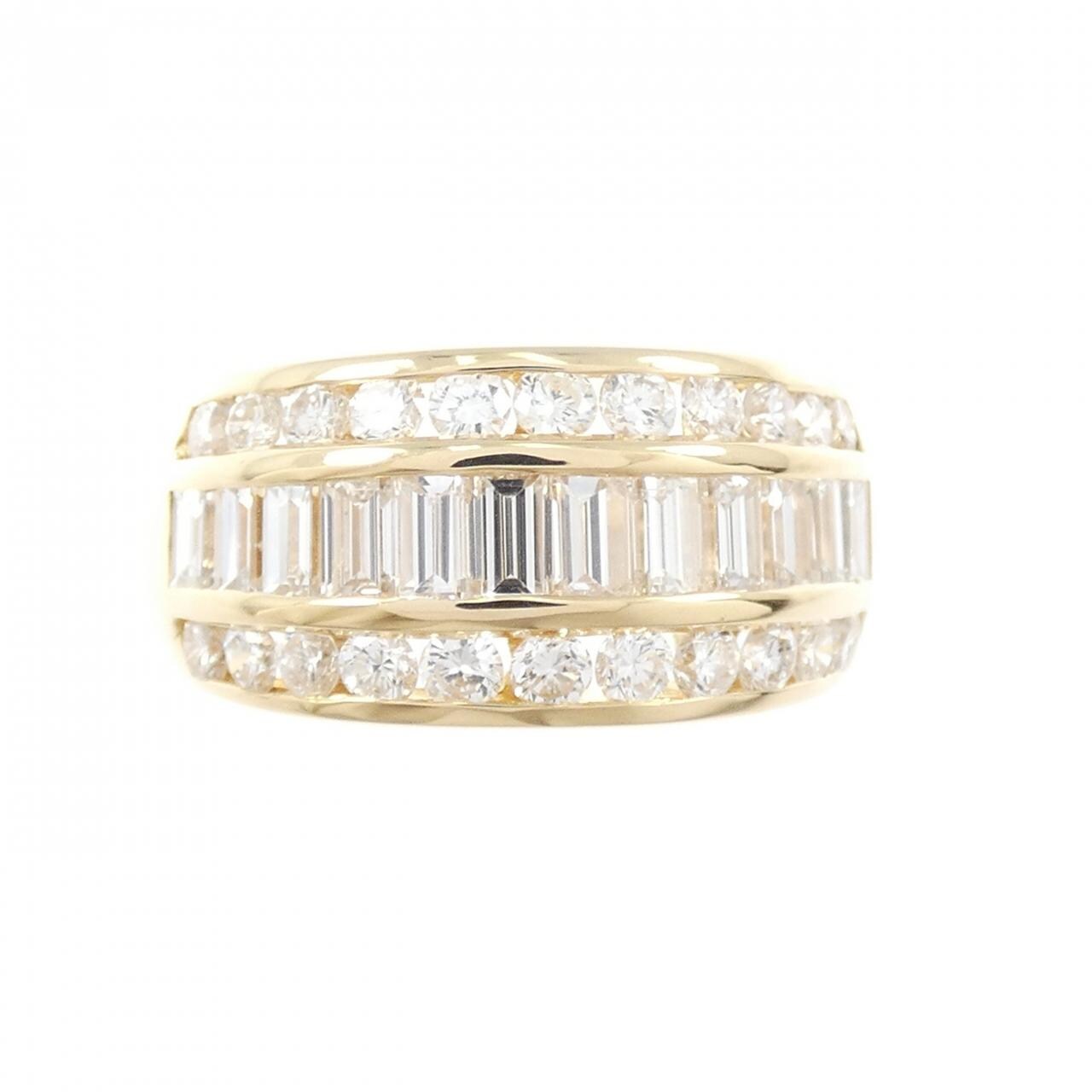 750YG ダイヤモンド リング 1.83CT