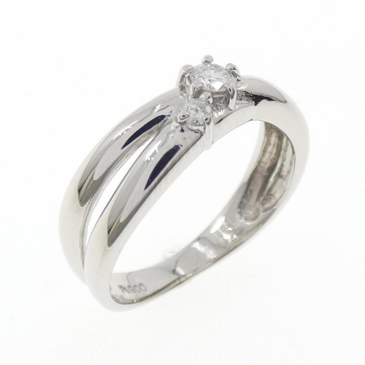 PT900 ダイヤモンド リング 0.10CT