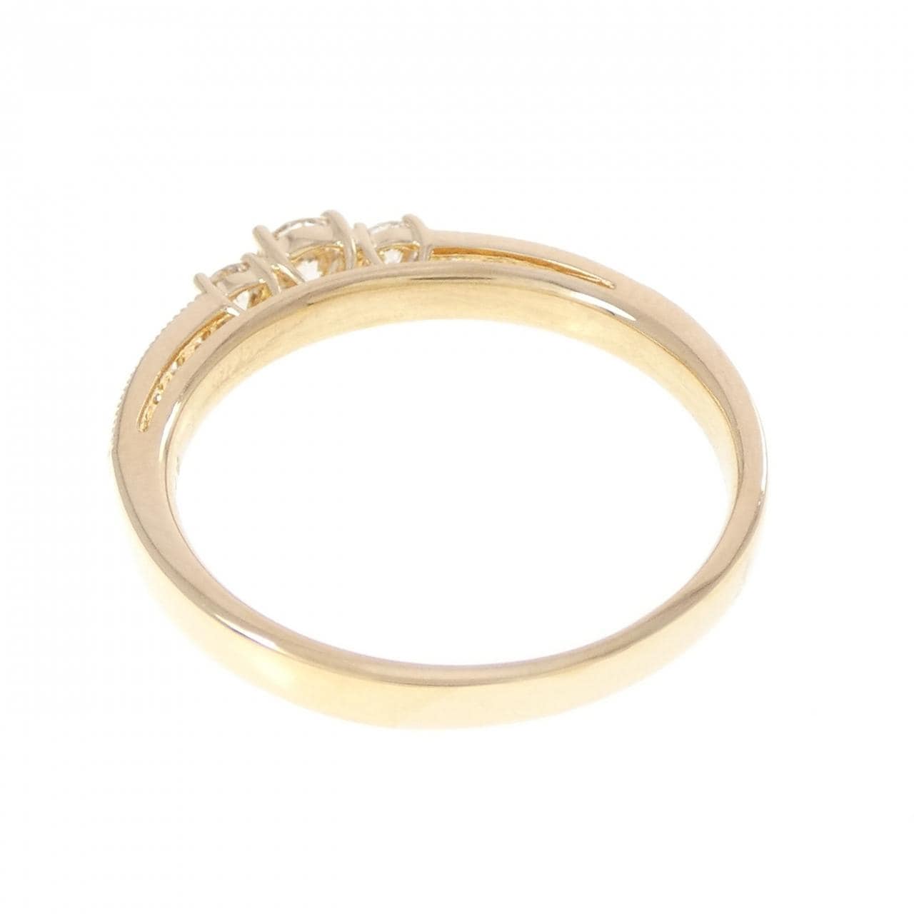 K18YG ダイヤモンド リング 0.30CT