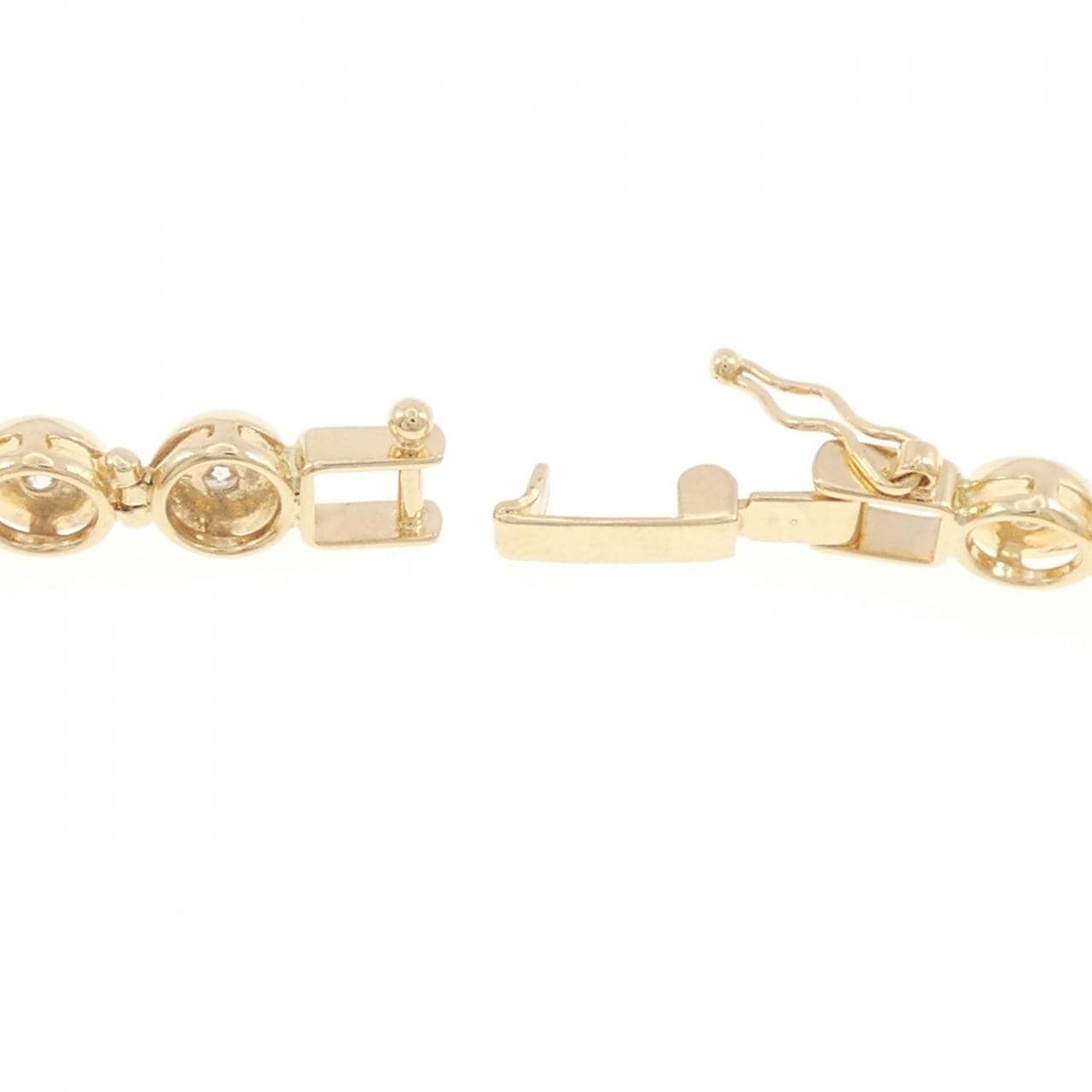 K18YG ダイヤモンド ブレスレット 1.50CT