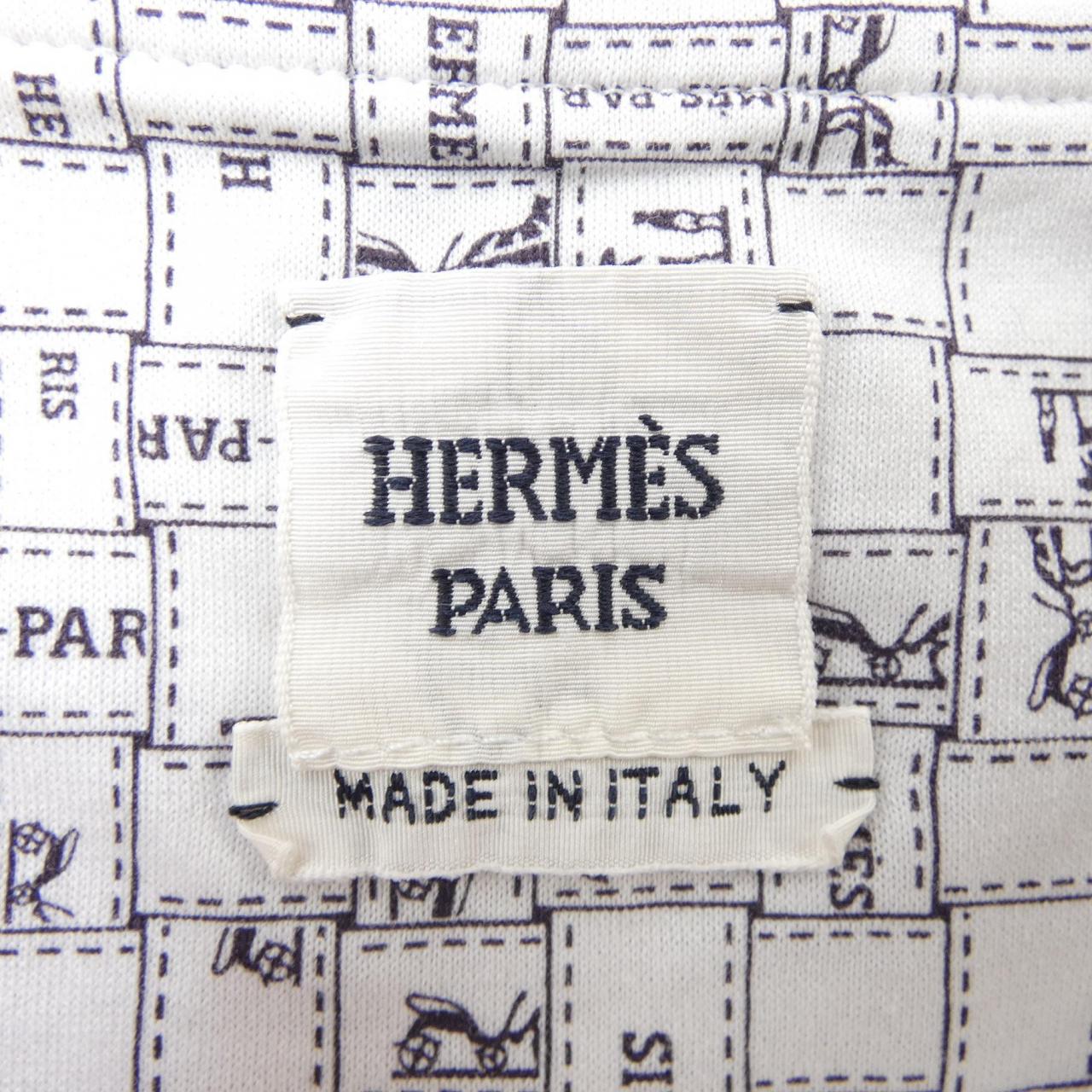 エルメス HERMES BOLDUC AU CARRE ボルデュックチェック 5E4645DK Tシャツ