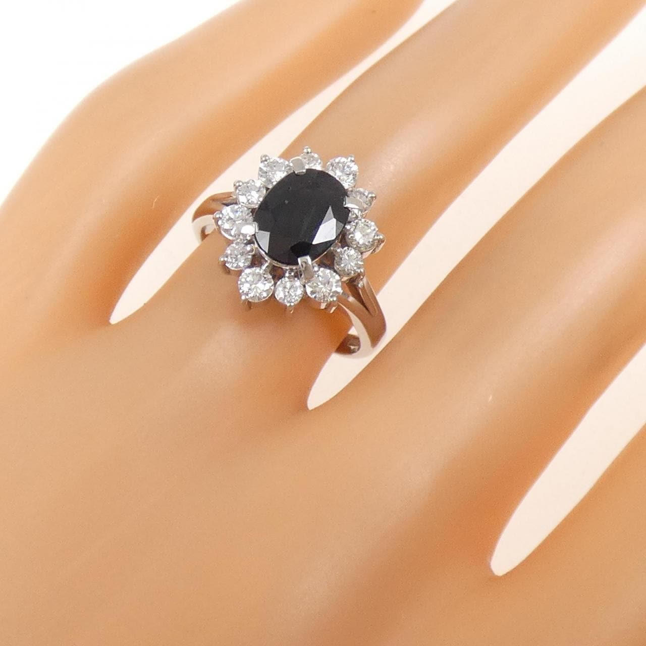 PT900 サファイヤ リング 1.91CT
