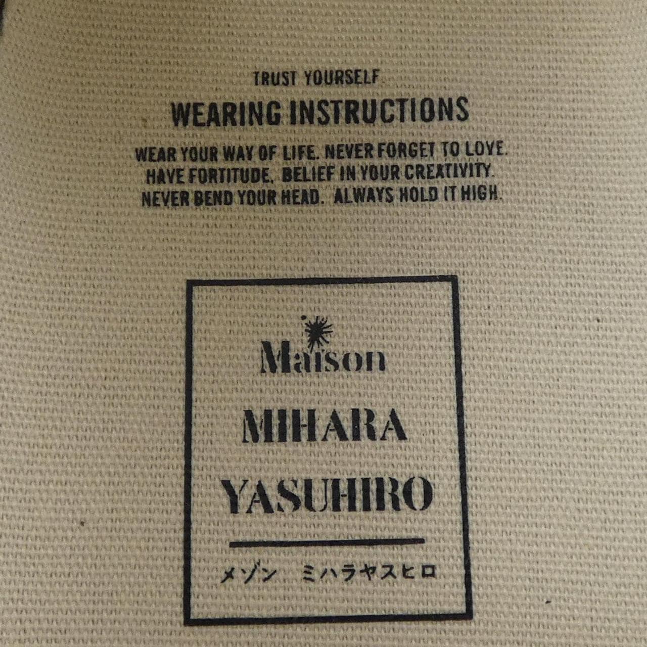 ミハラヤスヒロ MIHARA YASUHIRO スニーカー