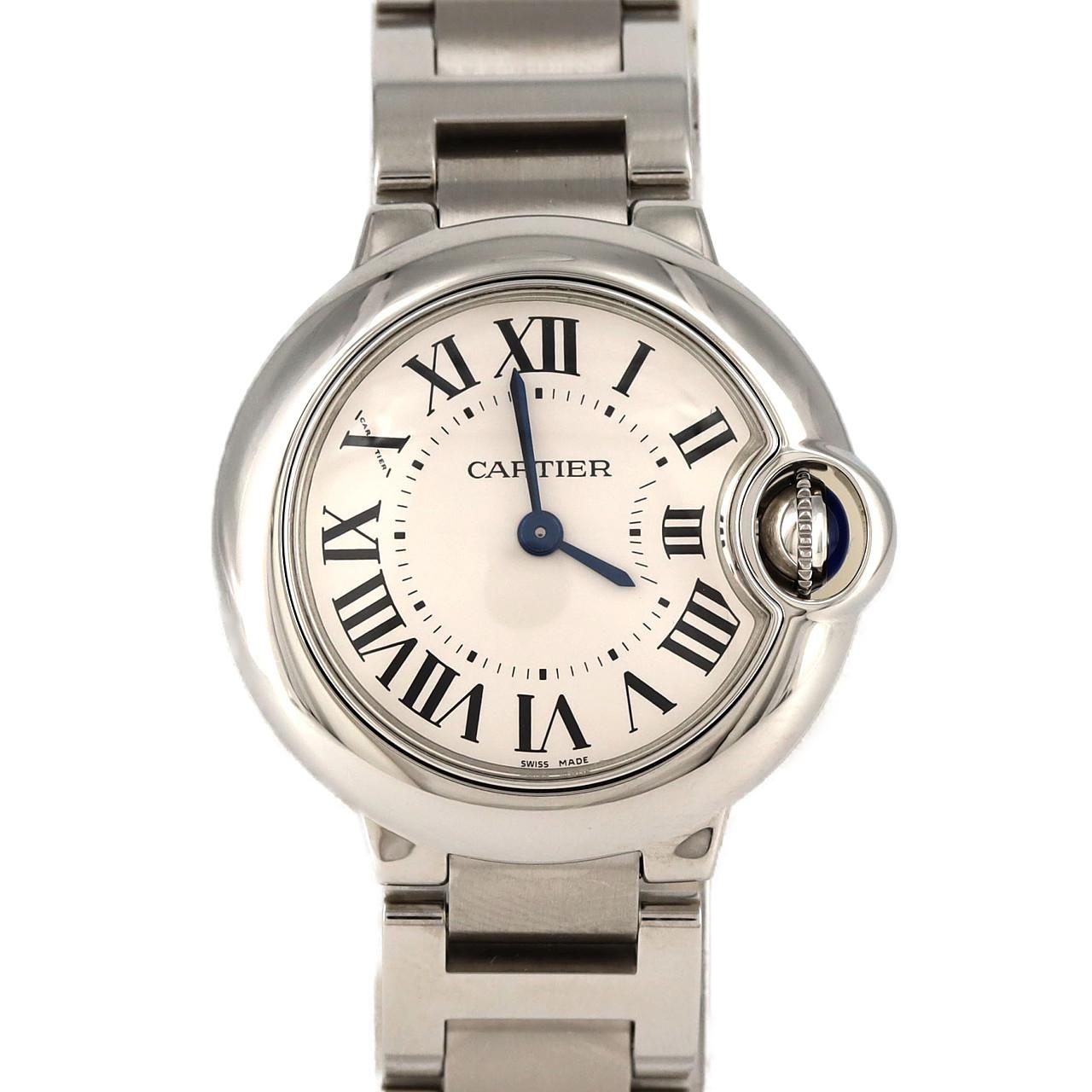 Cartier Ballon Blue SM W69010Z4 SS Quartz