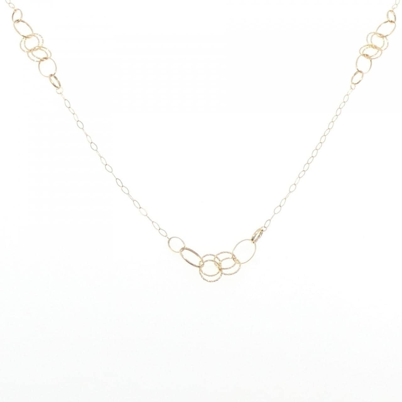 K18YG necklace