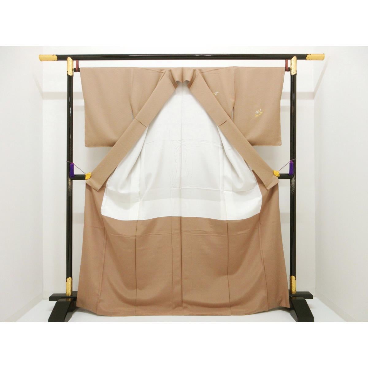 [未使用品] 参拜金漆扎染刺绣和服