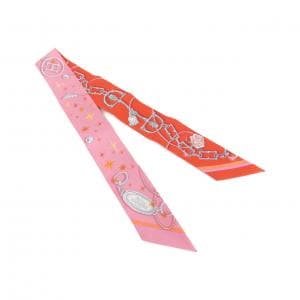 【未使用品】エルメス C'EST LA FETE ツイリー 062743S スカーフ