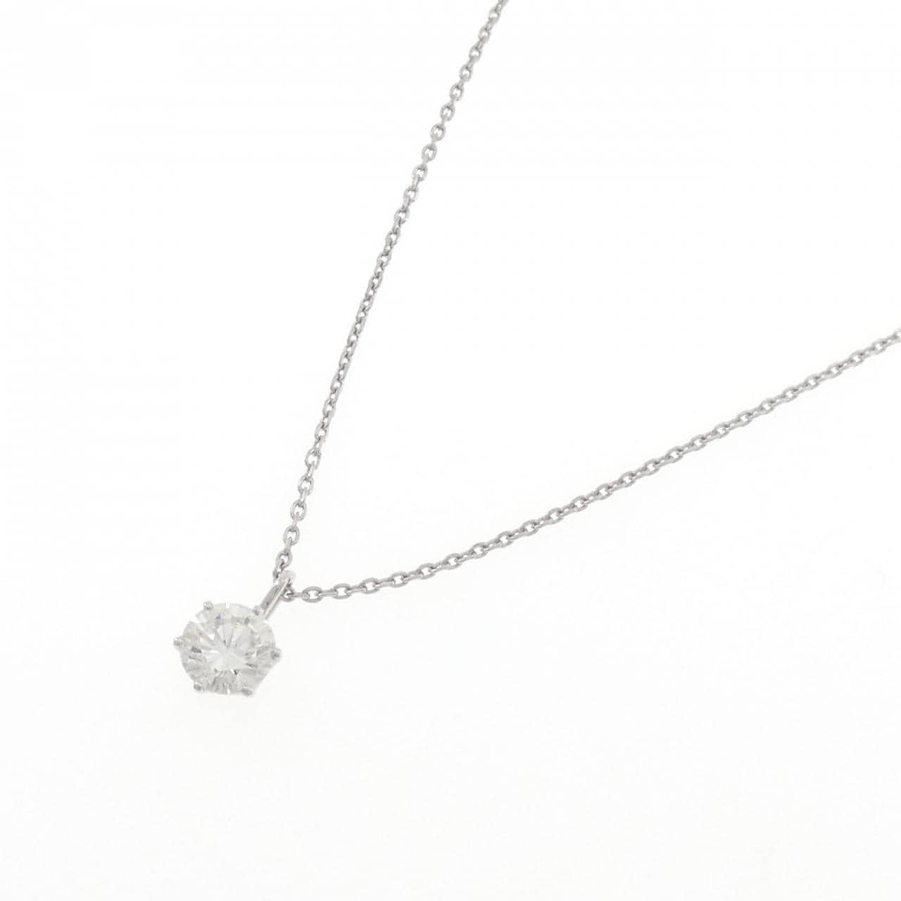 PT900/PT850 ダイヤモンド ネックレス 1.022CT I SI1 VG
