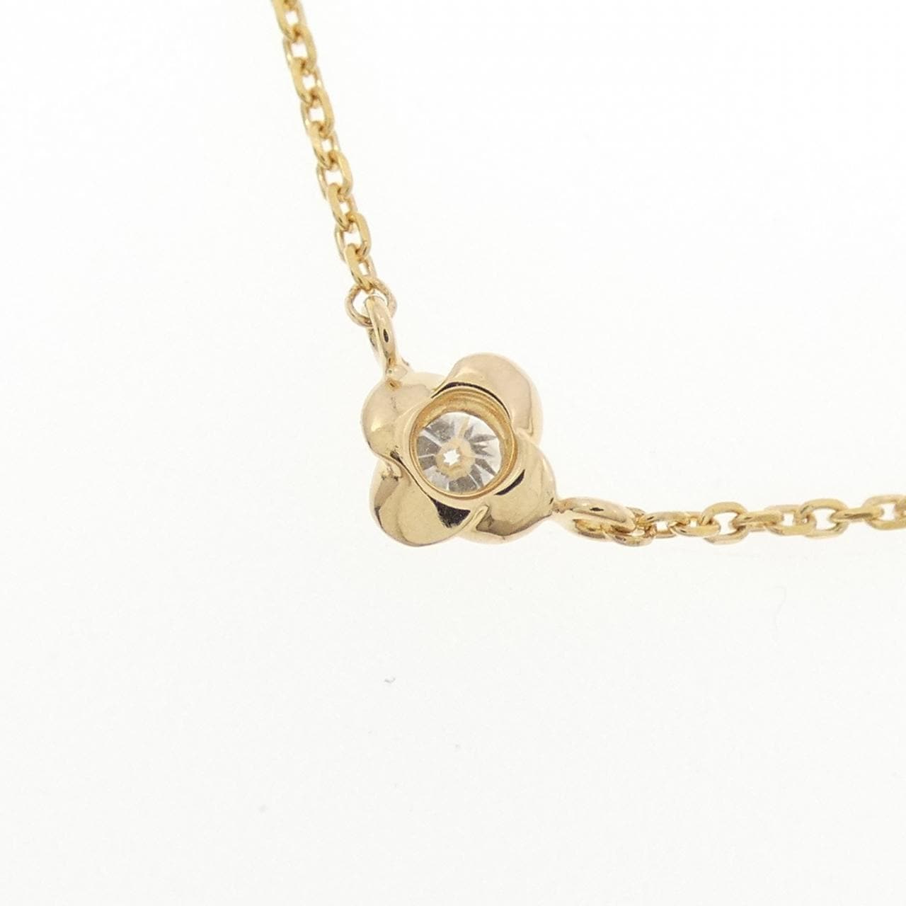 K18YG ダイヤモンド ネックレス 0.10CT