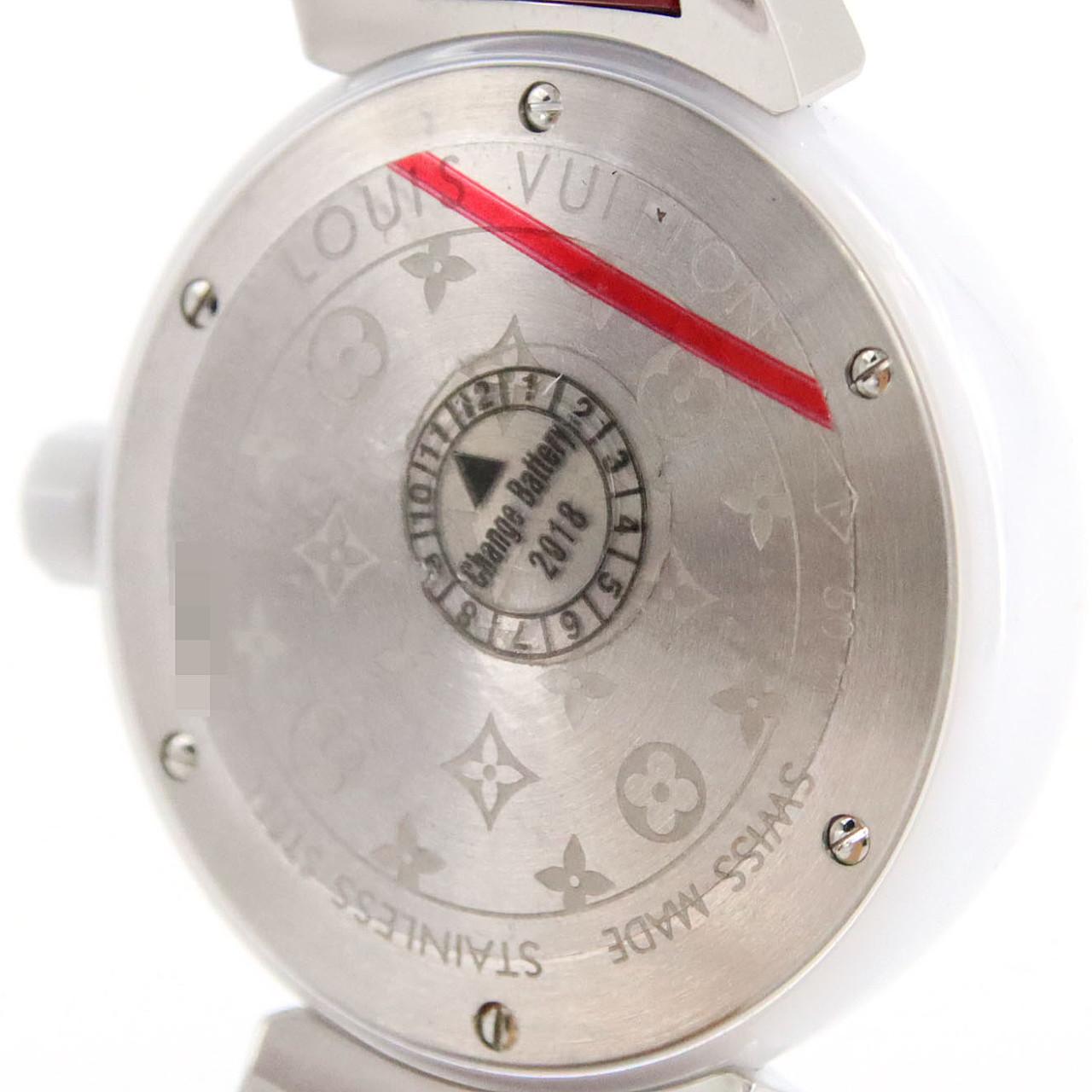 ルイヴィトン タンブールフォーエバー･10P･ラグD Q13M4 セラミック クォーツ