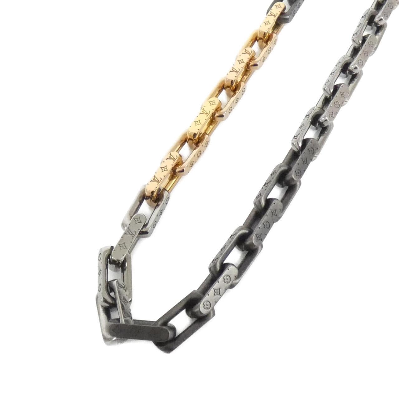 ルイヴィトン コリエ モノグラム チェーン L M01190 ネックレス