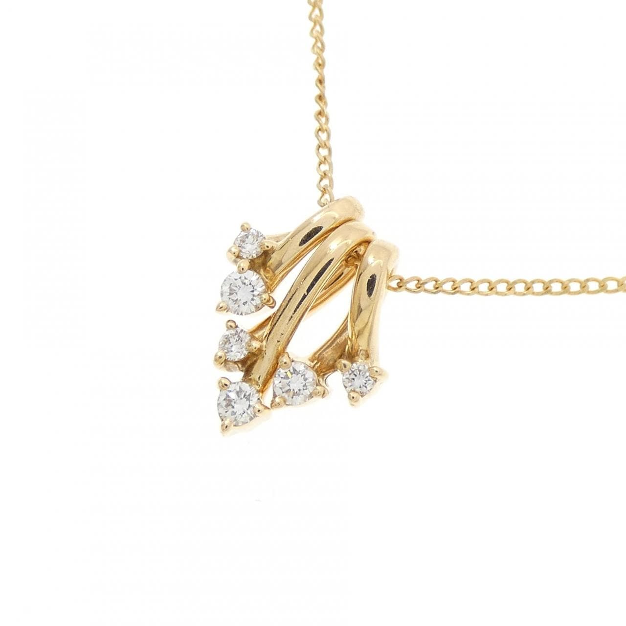 4゜C ダイヤモンド ネックレス