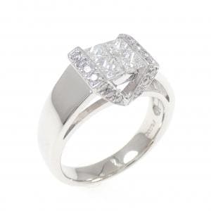 PT900 ダイヤモンド リング 0.80CT