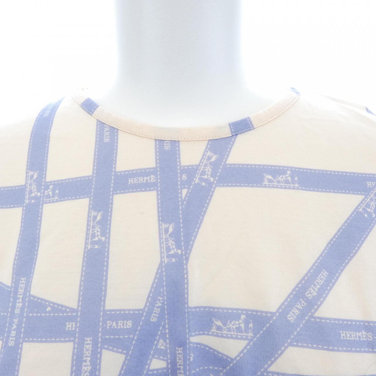 【ヴィンテージ】エルメス HERMES ボリュデュック Tシャツ
