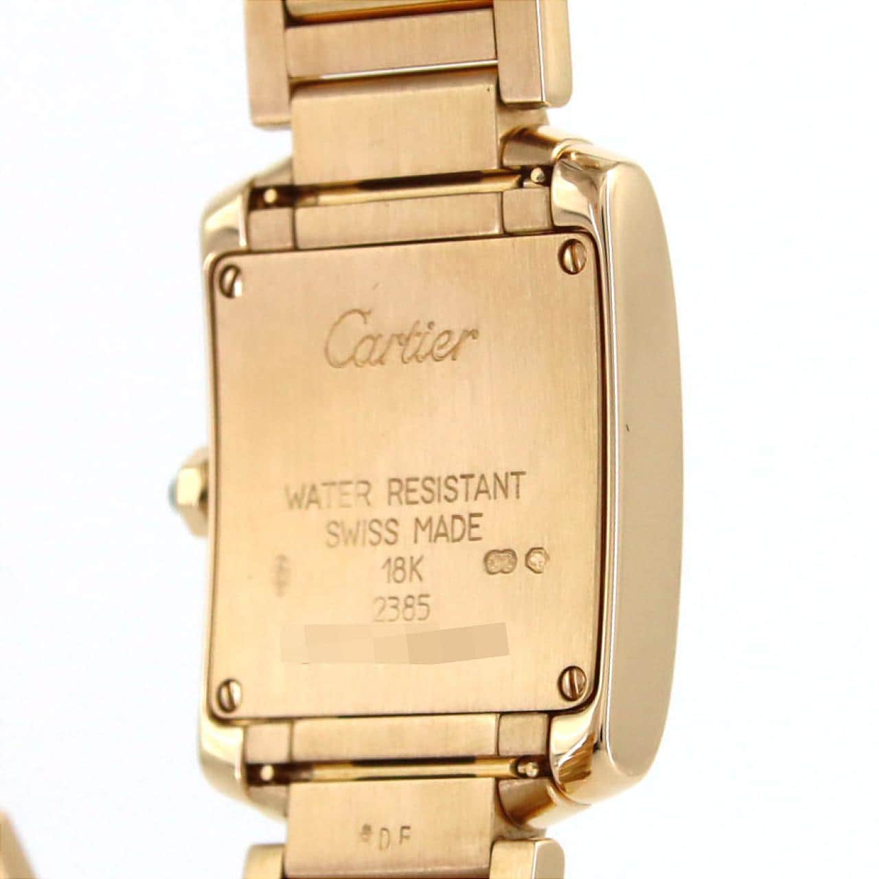 Cartier Tank Francaise SM YG W50002N2 YG石英