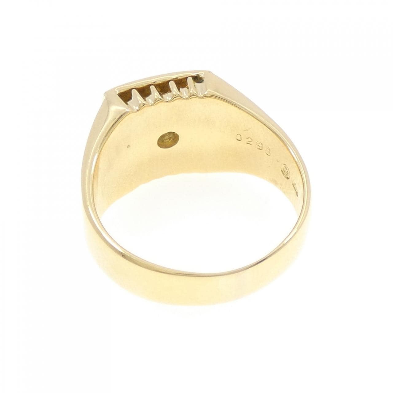 K18YG ダイヤモンド リング 0.298CT