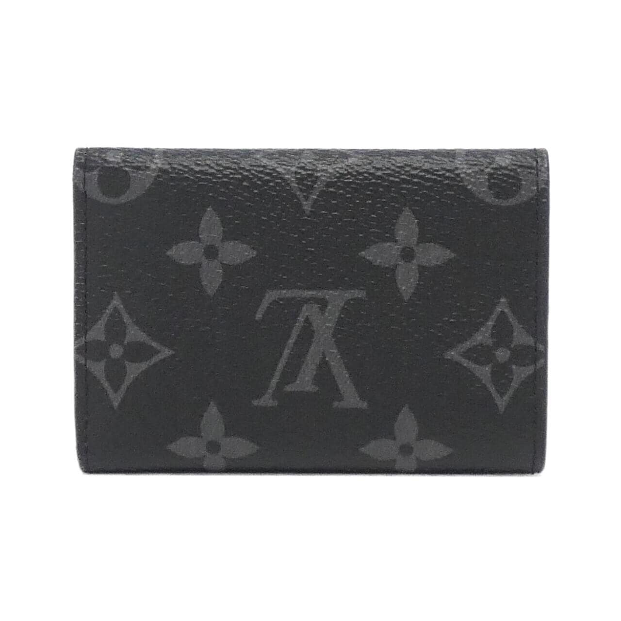 LOUIS VUITTON Monogram Eclipse Reverse短款皮夾 M45417 皮夾