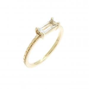 アガット クオーツ ピンキーリング