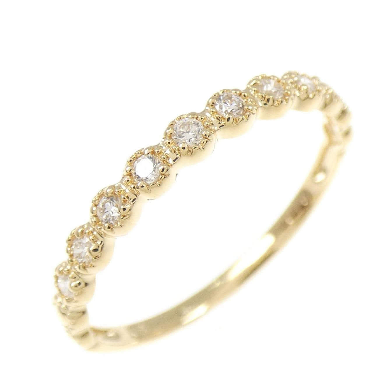 K18YG ダイヤモンド リング 0.10CT