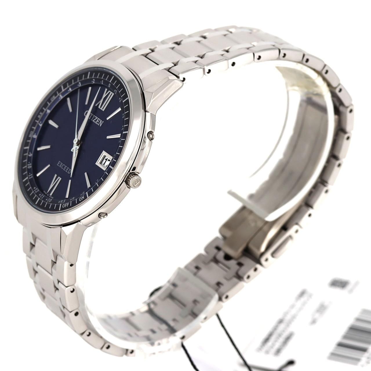 [新品] CITIZEN Exceed 電波表 H147-A1B4B03/CB1140-61L TI 太陽能石英