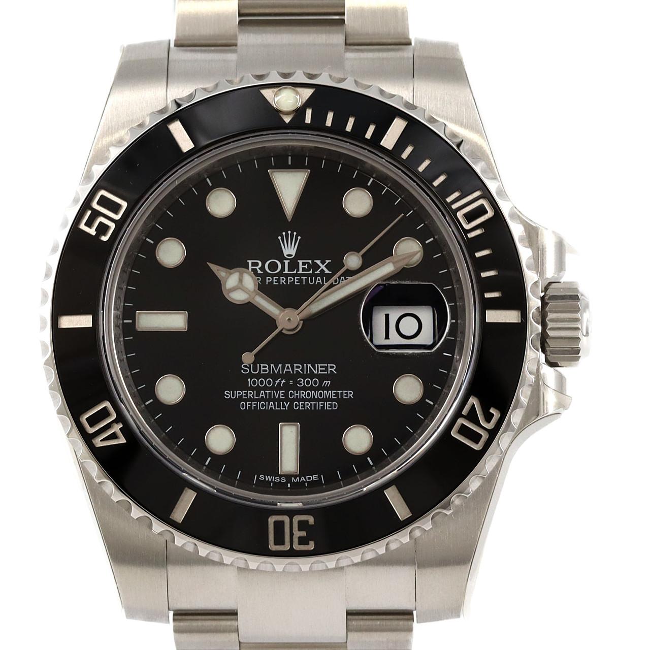 ROLEX Submariner Date 116610LN SS自動上弦random number