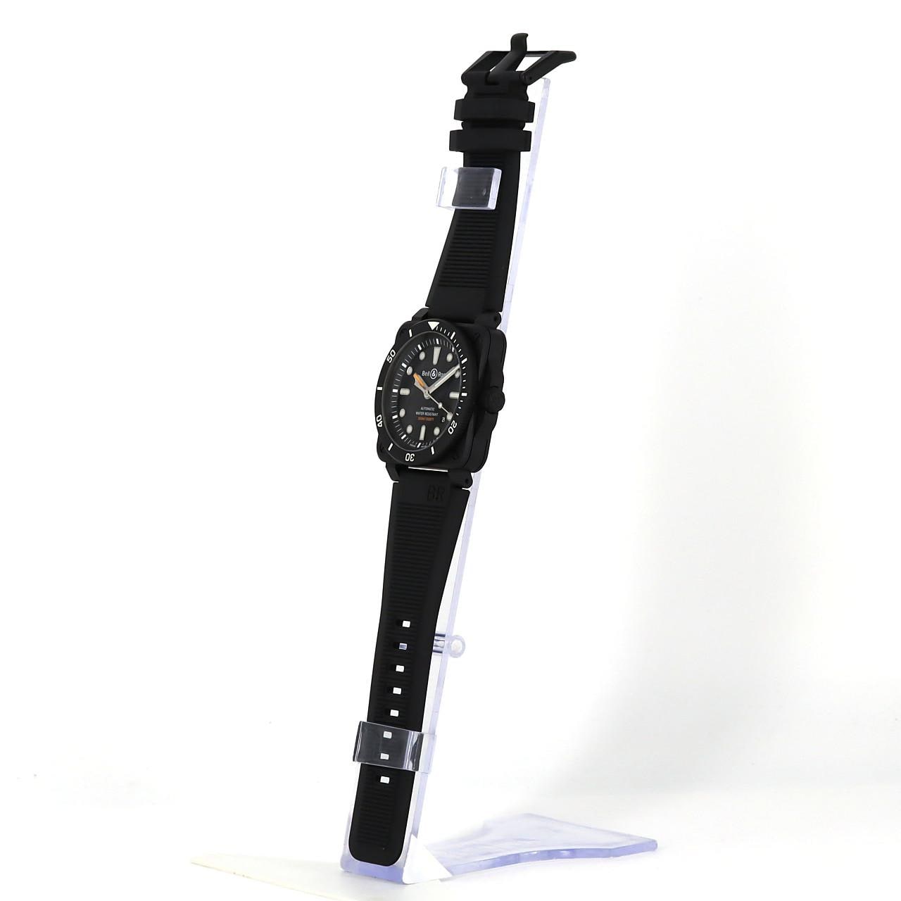 【新品】ベル&ロス BR03-92ダイバーブラックマット BR0392-D-BL-CE/SRB セラミック 自動巻