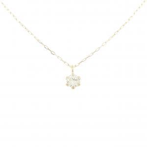 【新品】K18YG ダイヤモンド ネックレス 0.10CT