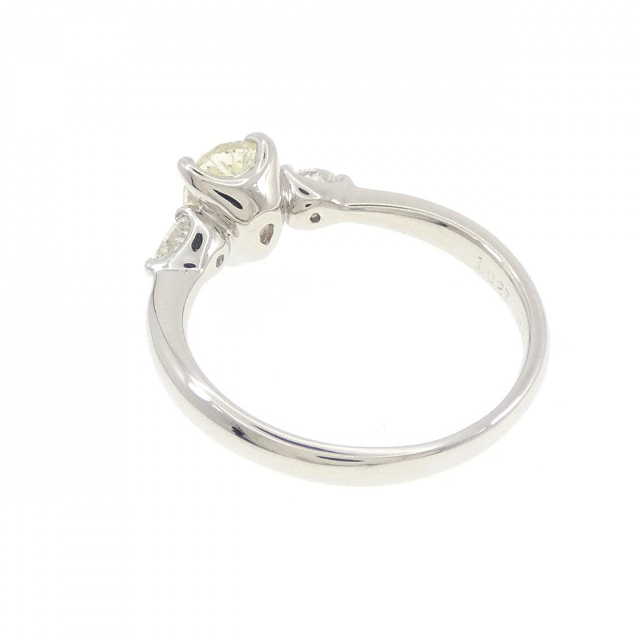 PT900 Diamond Ring 1.027CT