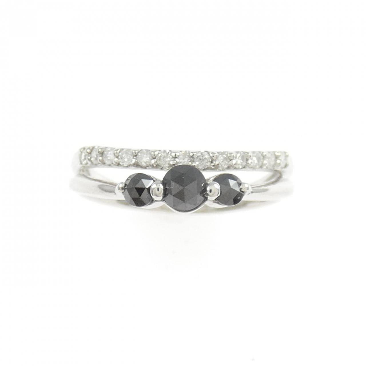 K10WG ダイヤモンド リング 0.30CT