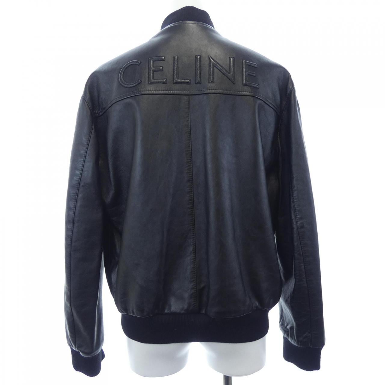 セリーヌ CELINE エンボスルーズブルゾン 2EF26280D レザージャケット