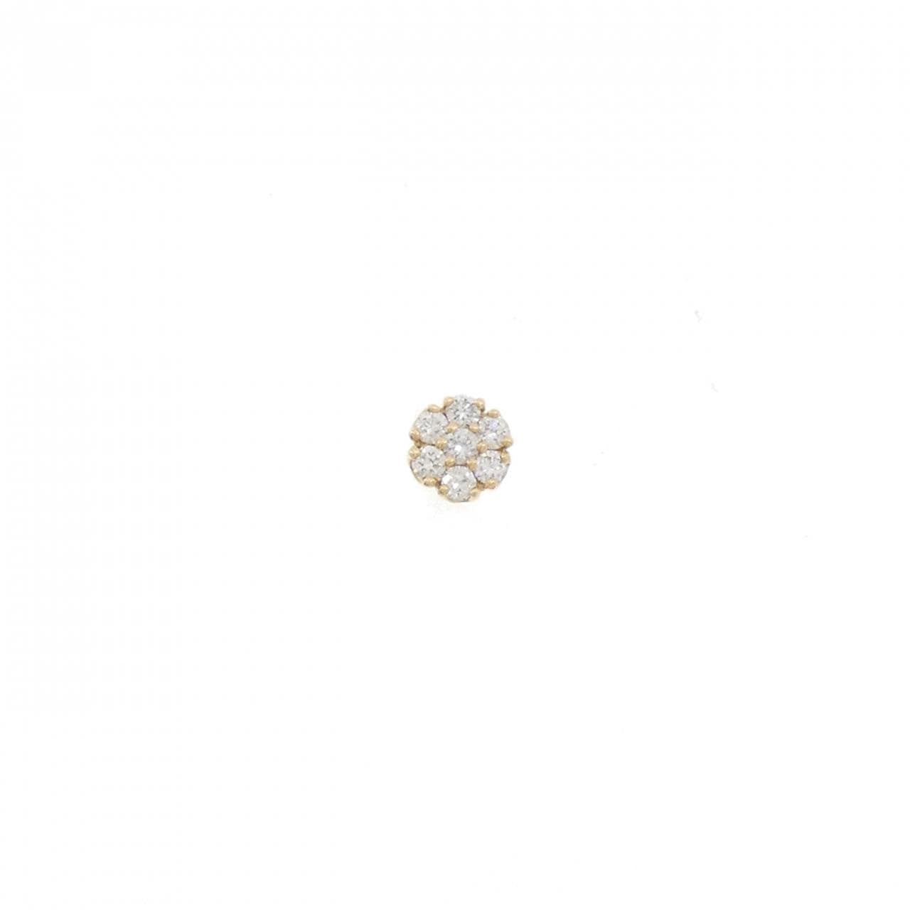 ポンテヴェキオ ダイヤモンド ピアス 0.11CT 片耳