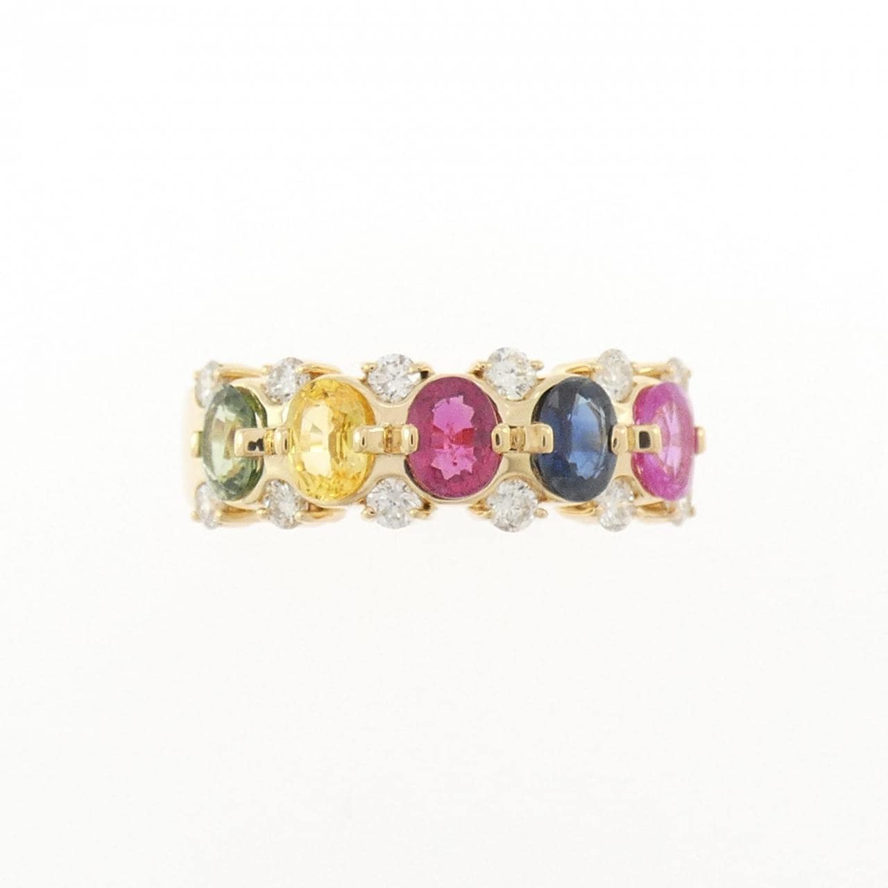 K18YG サファイヤ リング 1.08CT
