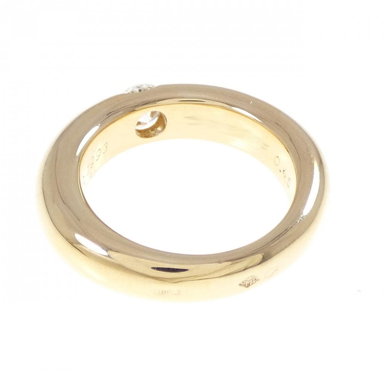 【ヴィンテージ】カルティエ エリプス リング 0.45CT