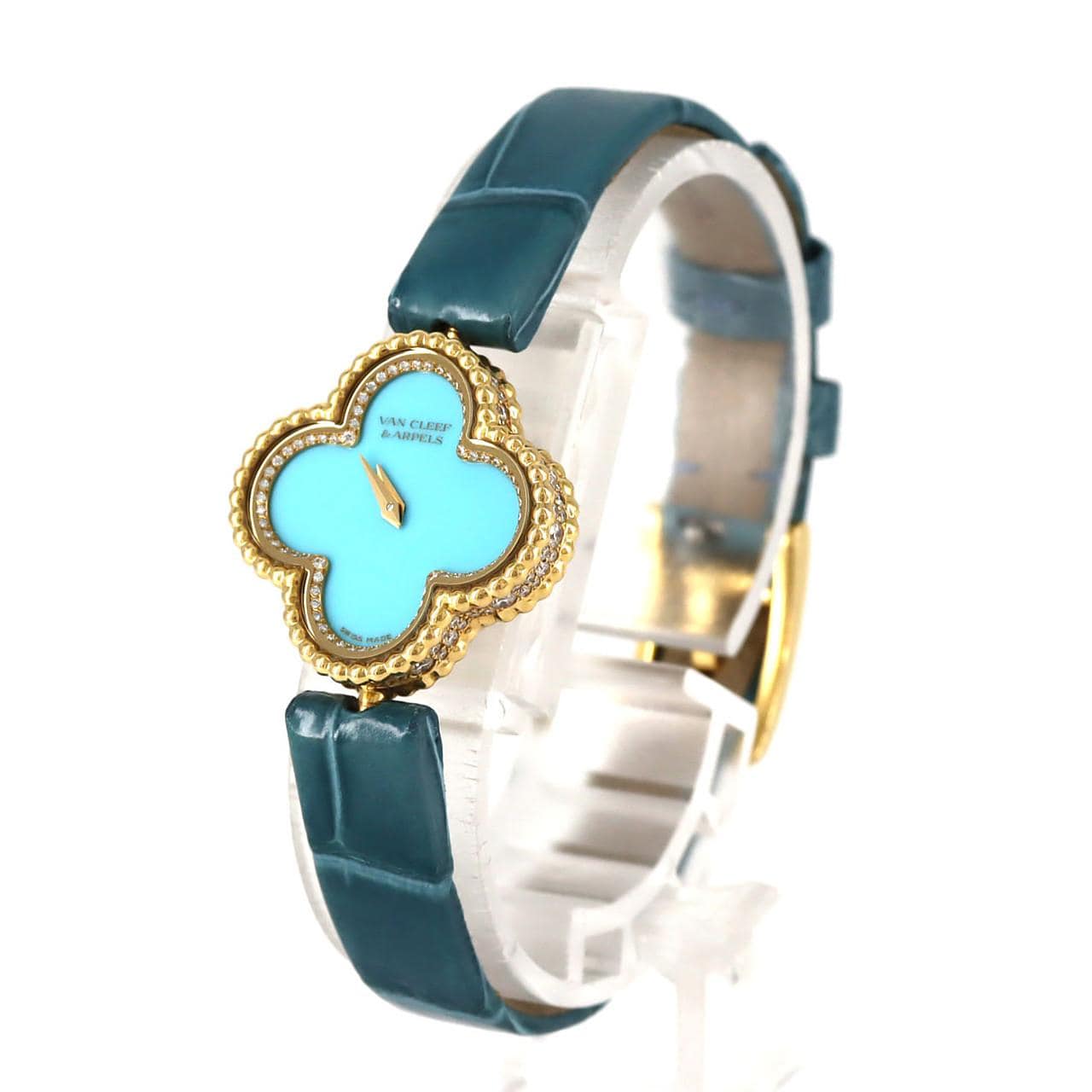 ヴァンクリーフ&アーペル スウィートアルハンブラ YG 1386240/VCARPBEH00 YG クォーツ