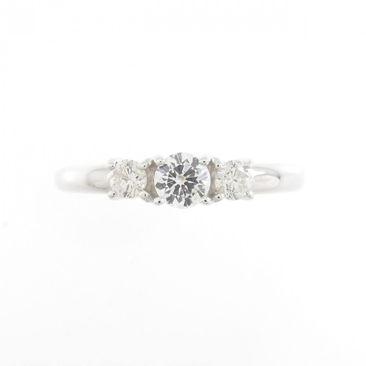 K18WG ダイヤモンド リング 0.30CT