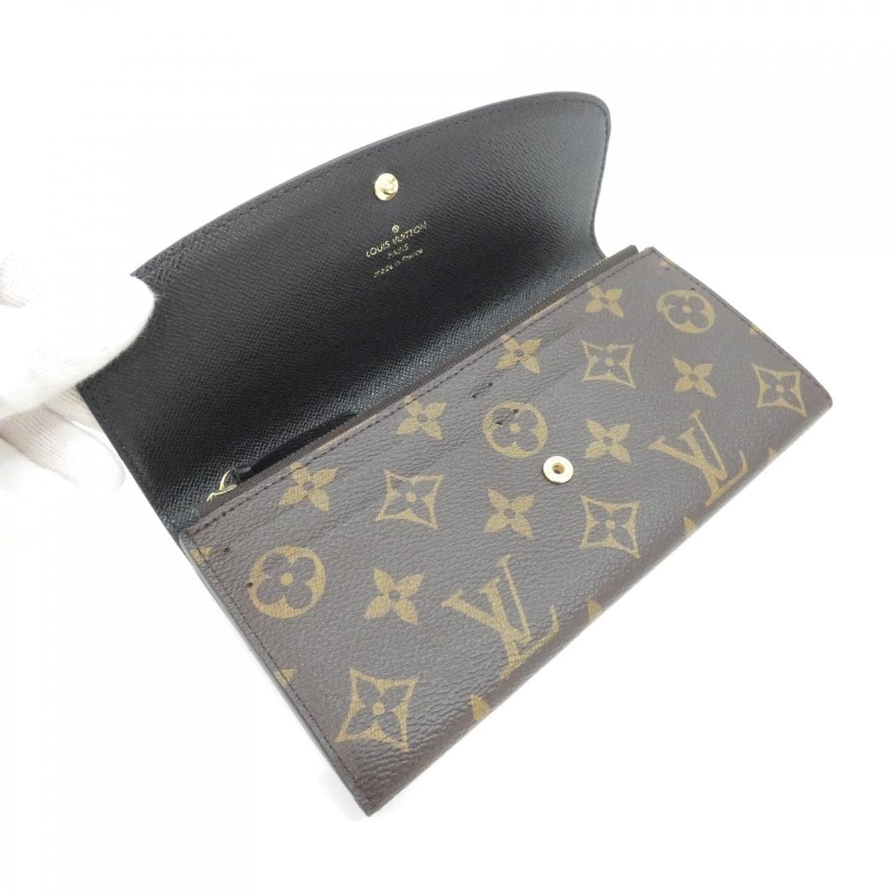 ルイヴィトン モノグラム リバース ポルトフォイユ エミリー M82157 財布