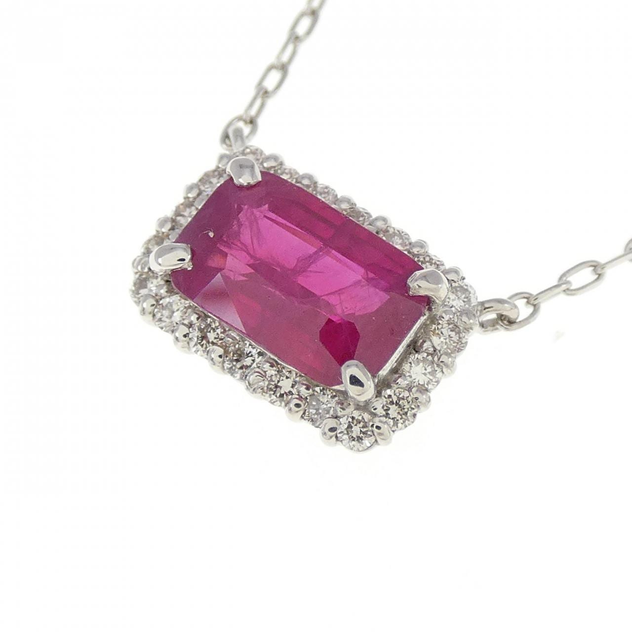 [Remake] PT Ruby Necklace 1.41CT Burmese