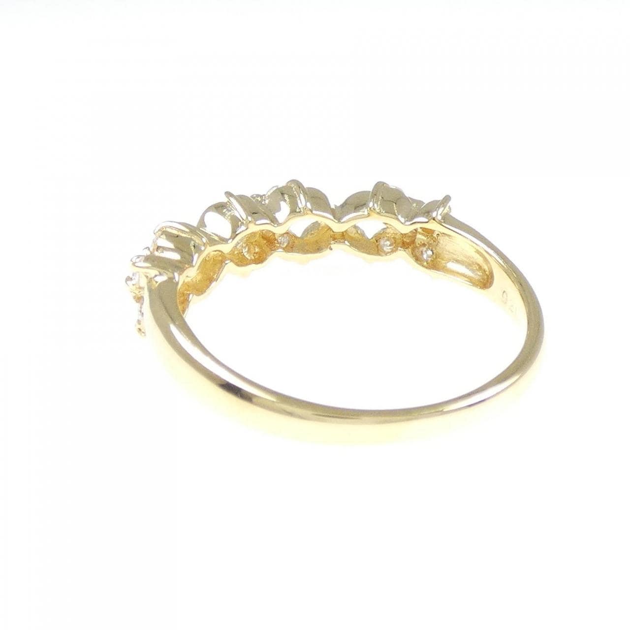 K18YG ダイヤモンド リング 0.21CT