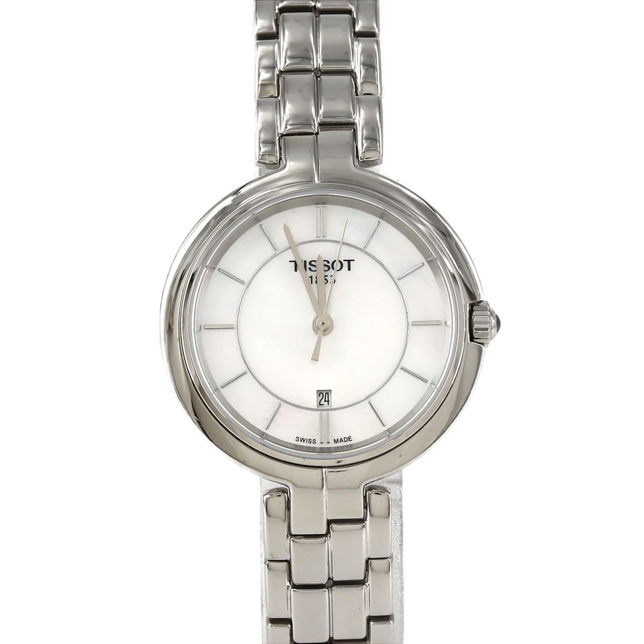 [BRAND NEW] Tissot Flamingo T094.210.11.111.00 SS Quartz