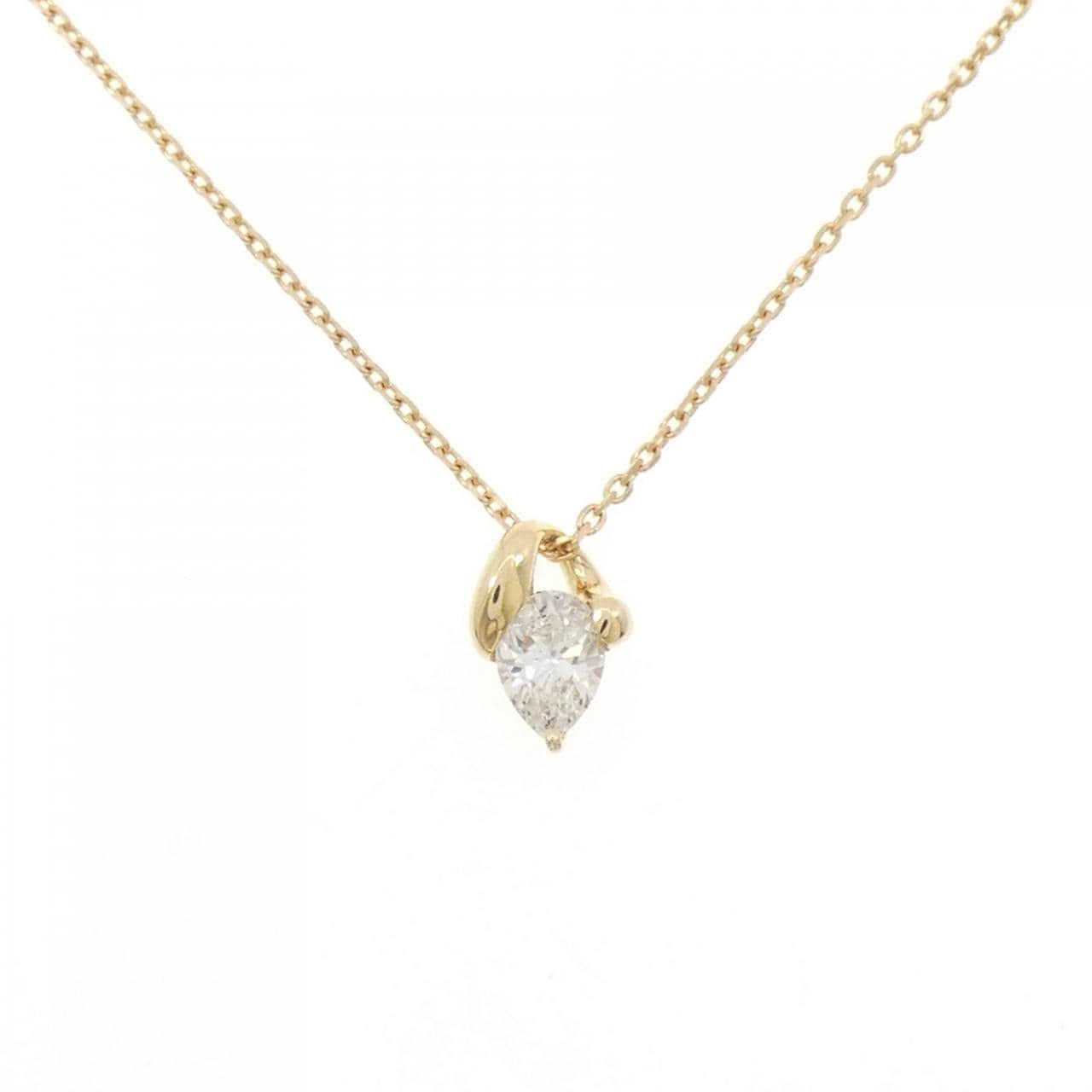 K18YG ダイヤモンド ネックレス 0.508CT
