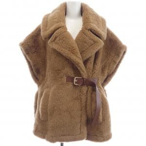 マックスマーラ Max Mara NEWABAVO テディベア ケープ
