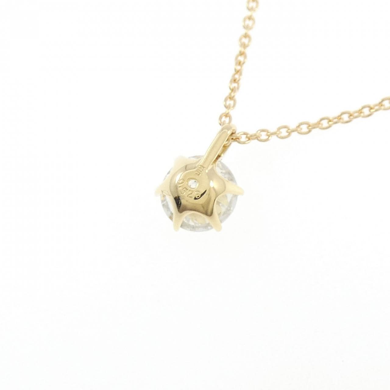 K18YG ダイヤモンド ネックレス 0.528CT H I1 Good