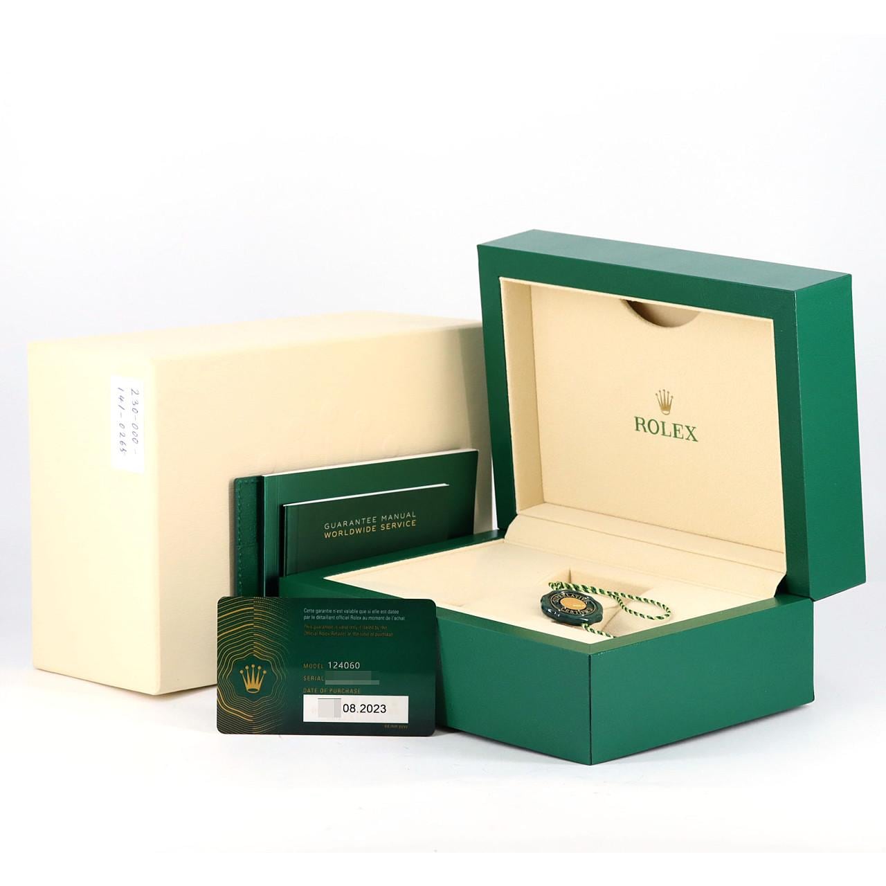 ROLEX Submariner 124060 SS Automatic random number