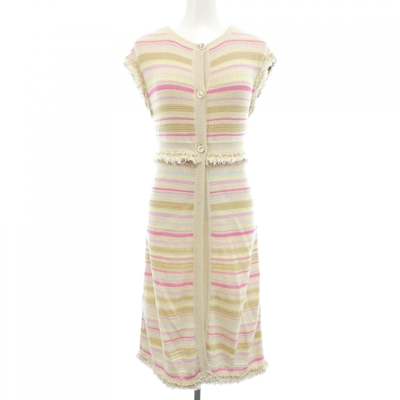 シャネル CHANEL P40398K02916 カーディガン