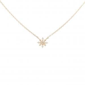 アガット ダイヤモンド ネックレス 0.03CT